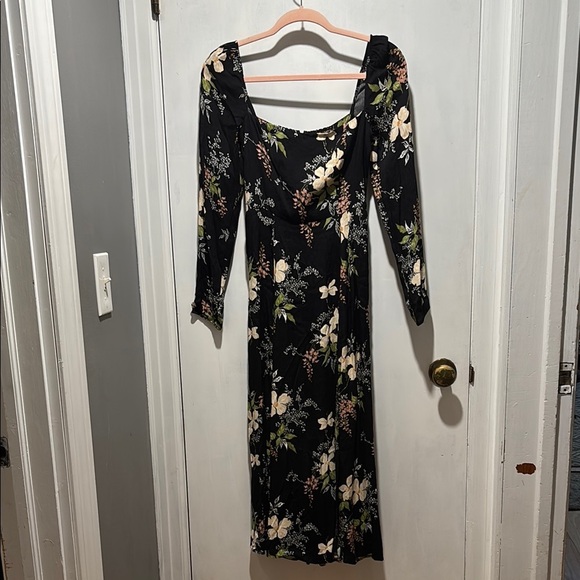 REFORMATION creed floral midi dress - Picture 1 of 7